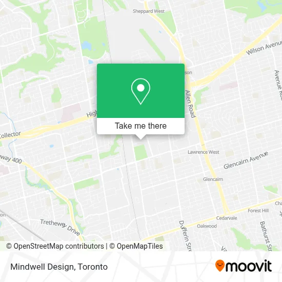 Mindwell Design map