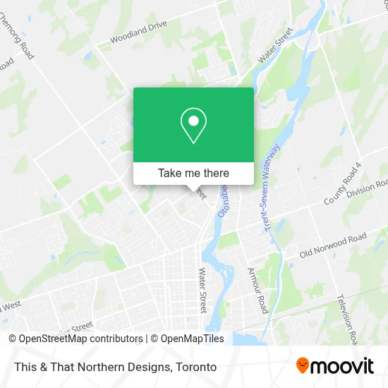 This & That Northern Designs map