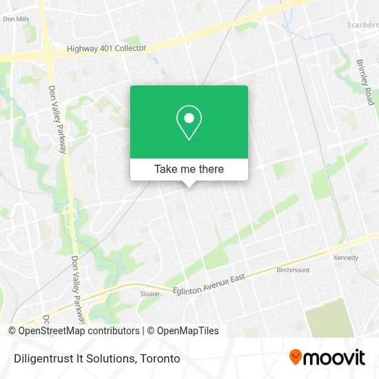 Diligentrust It Solutions map