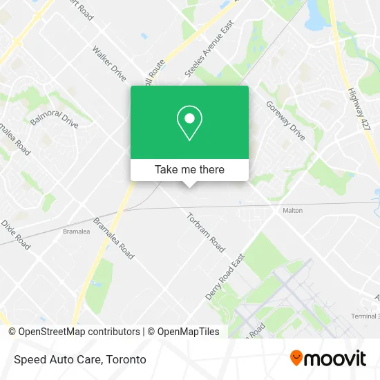 Speed Auto Care map