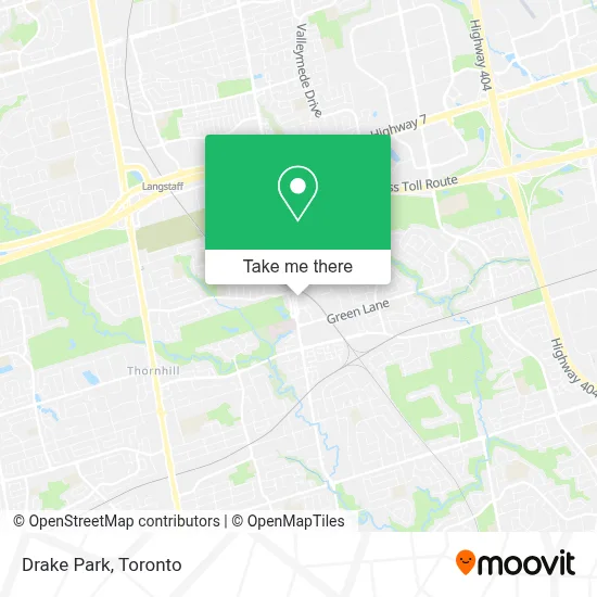 Drake Park map