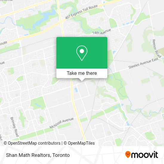 Shan Math Realtors map