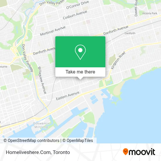 Homeliveshere.Com map