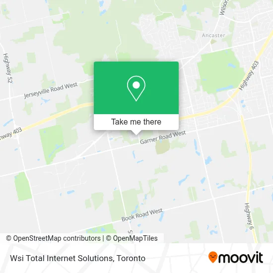 Wsi Total Internet Solutions map