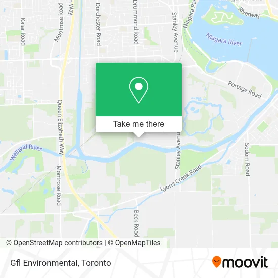 Gfl Environmental map