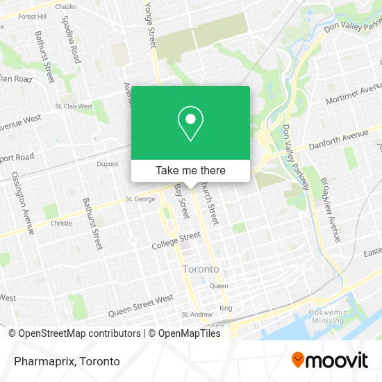 Pharmaprix map
