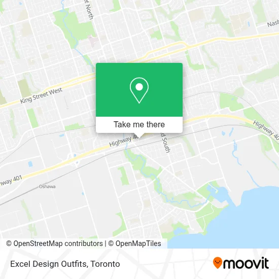 Excel Design Outfits map