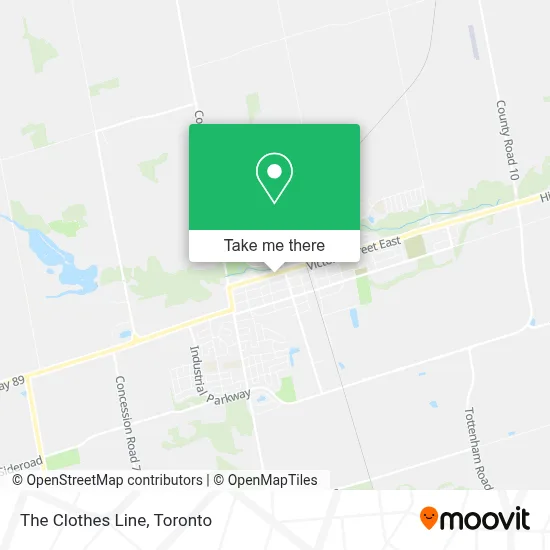 The Clothes Line map