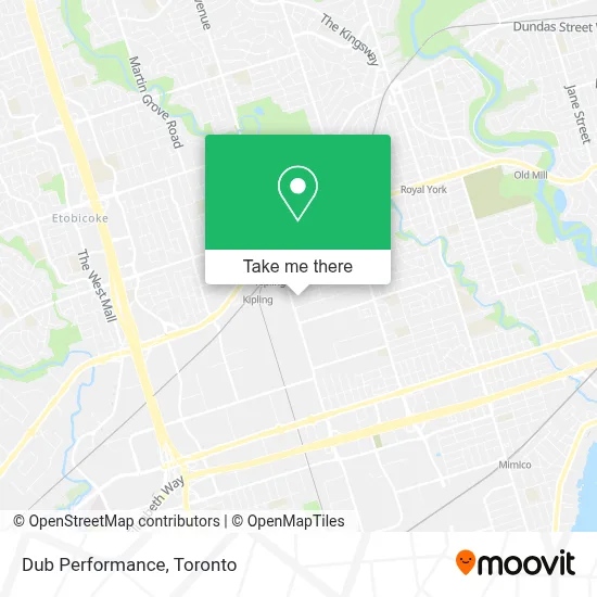 Dub Performance map