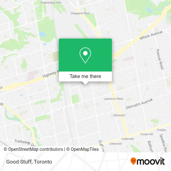 Good Stuff map