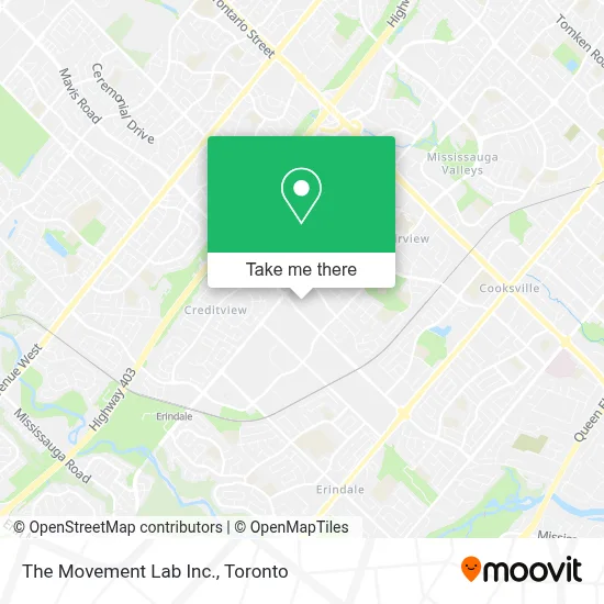 The Movement Lab Inc. map