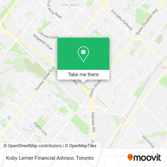 Koby Lerner Financial Advisor map