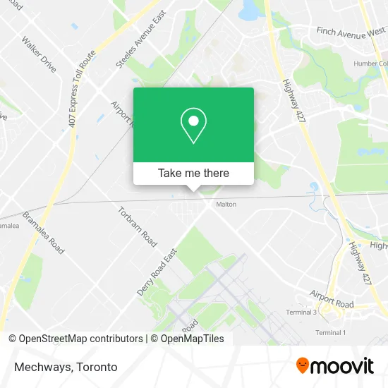 Mechways map
