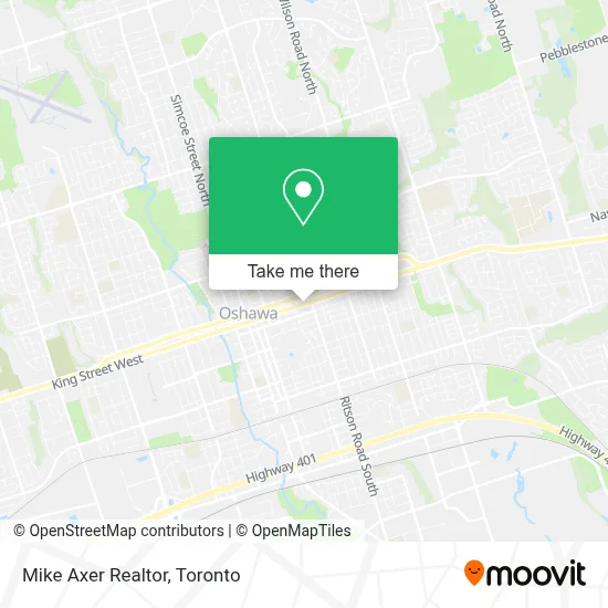 Mike Axer Realtor map