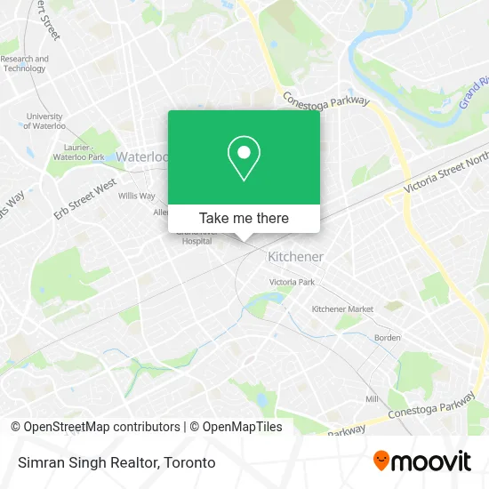 Simran Singh Realtor map