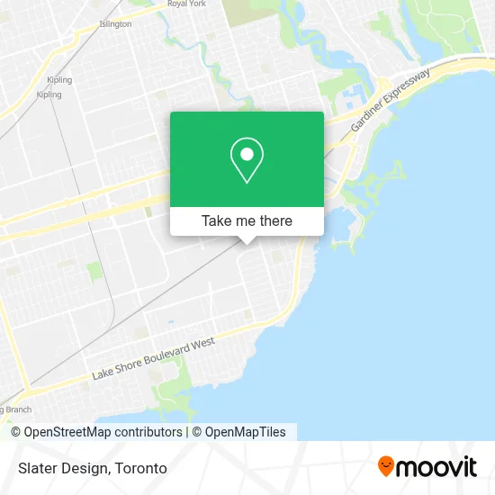 Slater Design map