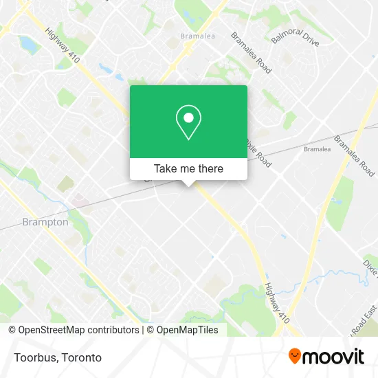 Toorbus map