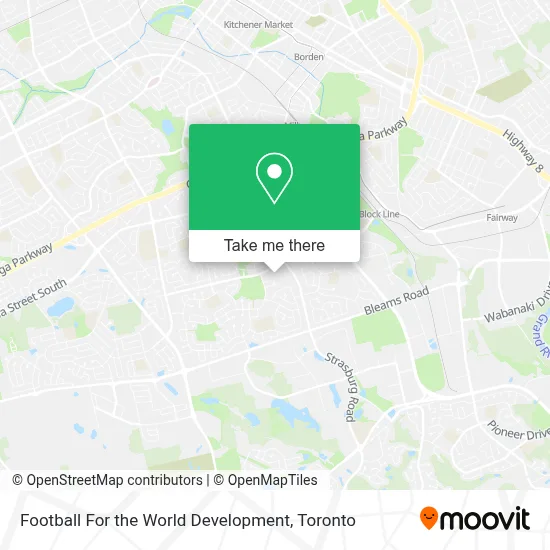 Football For the World Development map