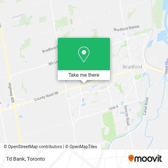 Td Bank map