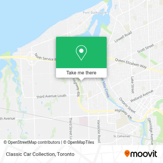 Classic Car Collection map