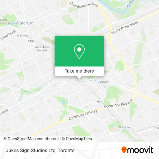 Jukes Sign Studios Ltd map
