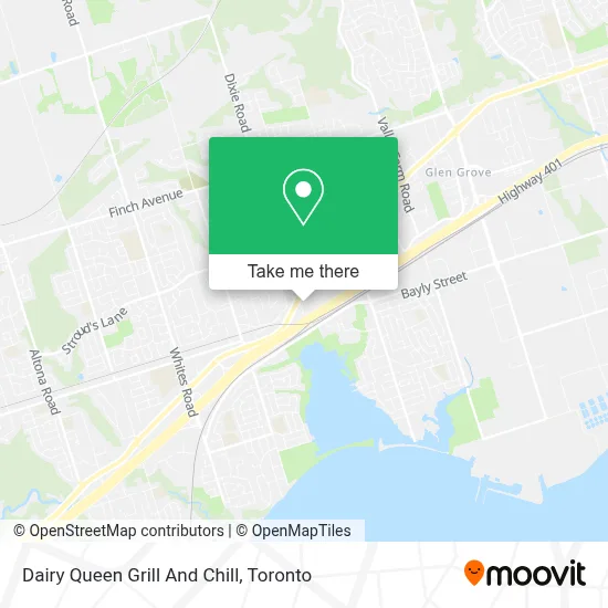 Dairy Queen Grill And Chill map