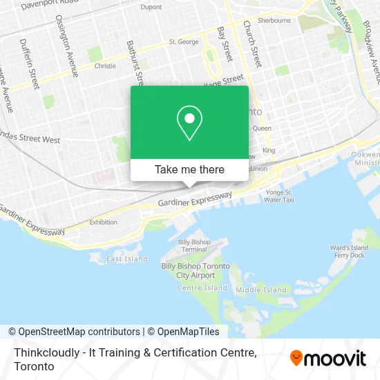 Thinkcloudly - It Training & Certification Centre map