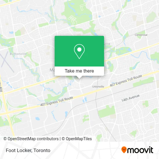Foot Locker map