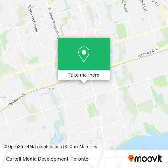 Cartell Media Development map