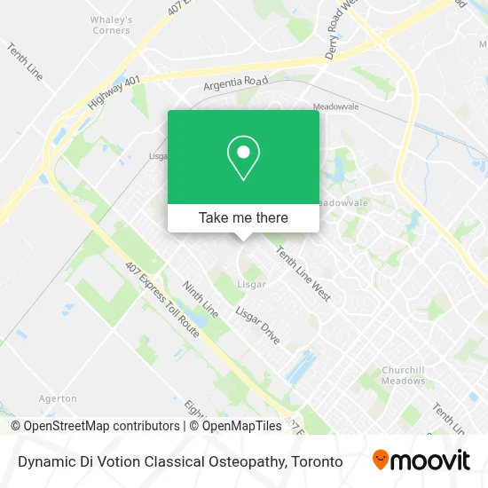 Dynamic Di Votion Classical Osteopathy map