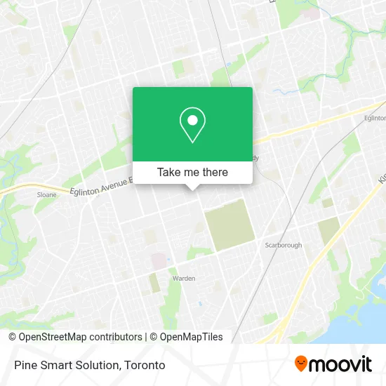Pine Smart Solution map