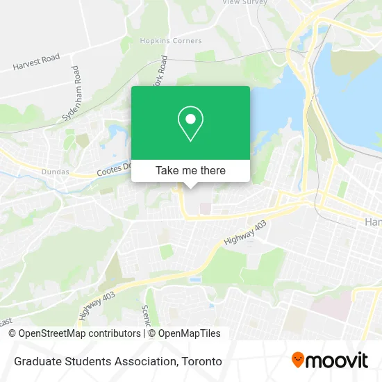 Graduate Students Association map