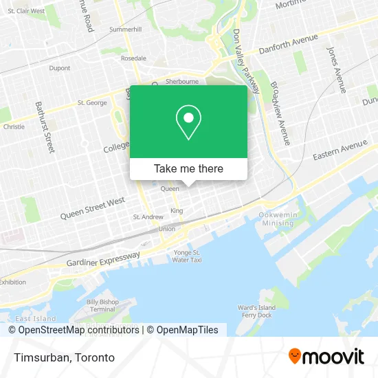 Timsurban map