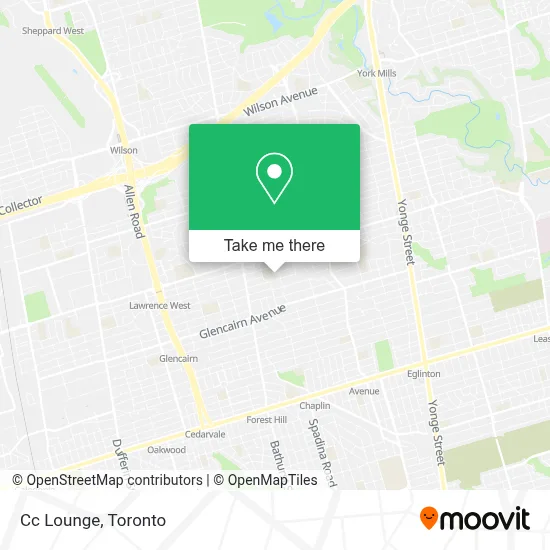 Cc Lounge map