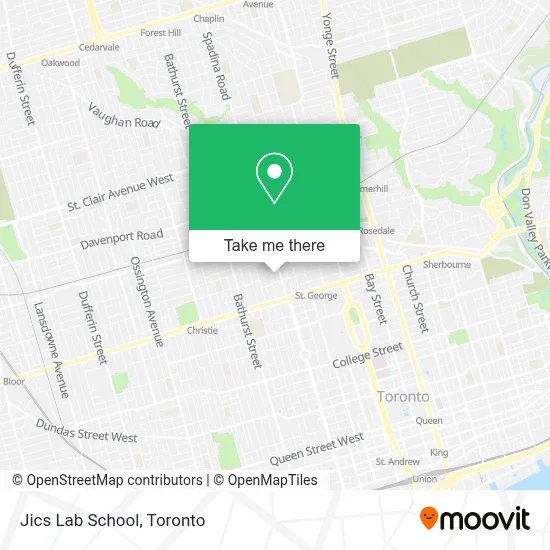 Jics Lab School map