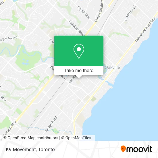 K9 Movement map