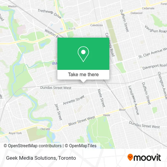 Geek Media Solutions map