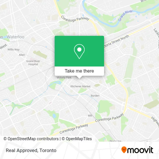 Real Approved map