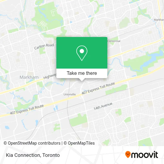 Kia Connection map