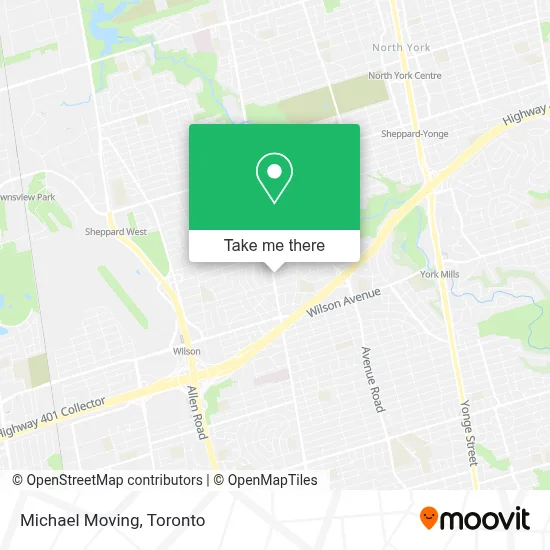 Michael Moving map