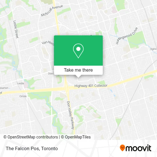 The Falcon Pos map