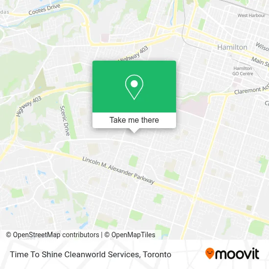 Time To Shine Cleanworld Services map