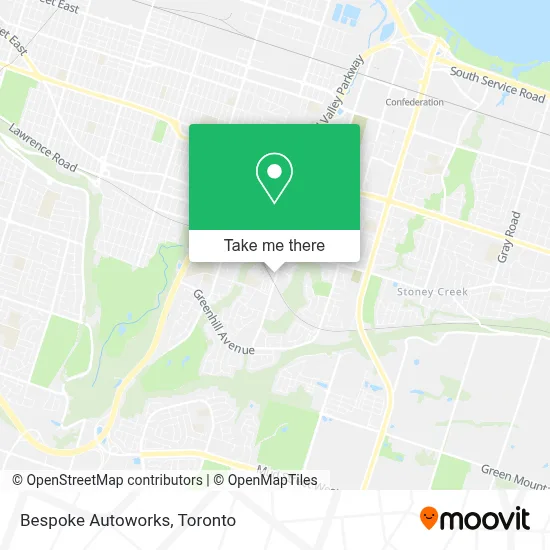 Bespoke Autoworks map