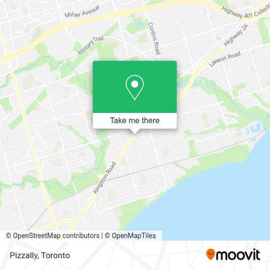 Pizzally map