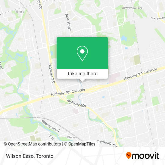 Wilson Esso map
