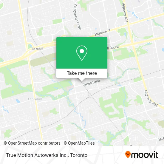 True Motion Autowerks Inc. map