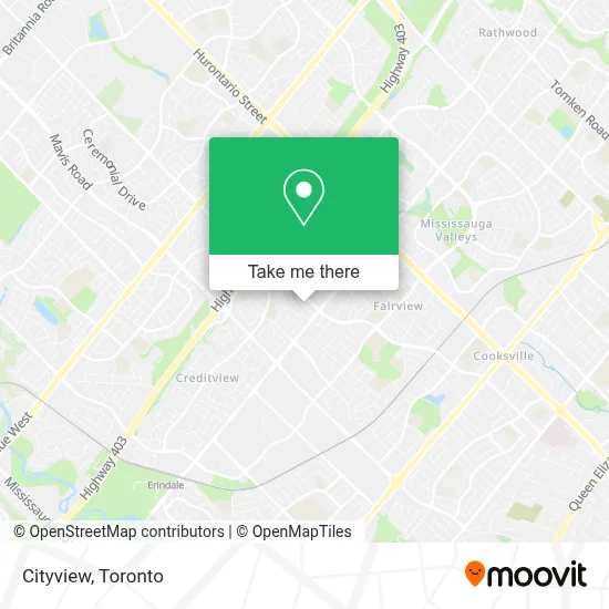 Cityview map