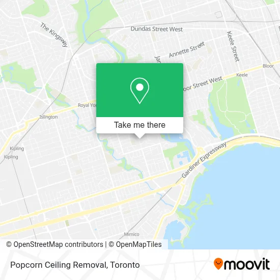Popcorn Ceiling Removal map