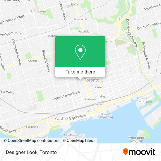 Designer Look map