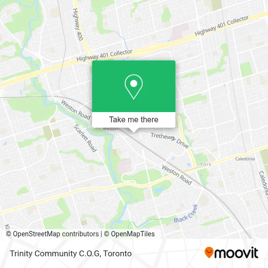 Trinity Community C.O.G map